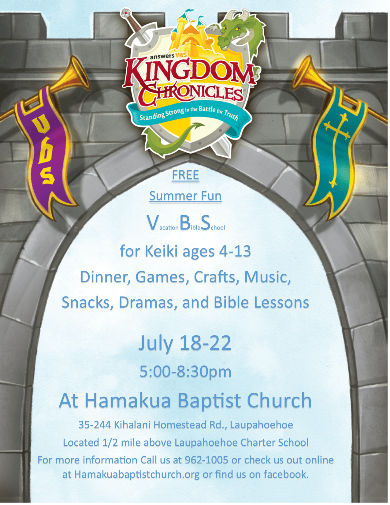 VBS flyer